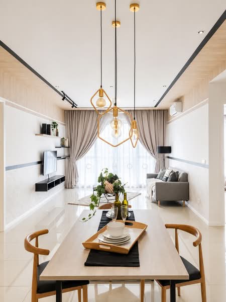 Kondominium untuk Disewa di Anjali North Kiara - TC Hoo - Living Room - PropertyGuru.com.my