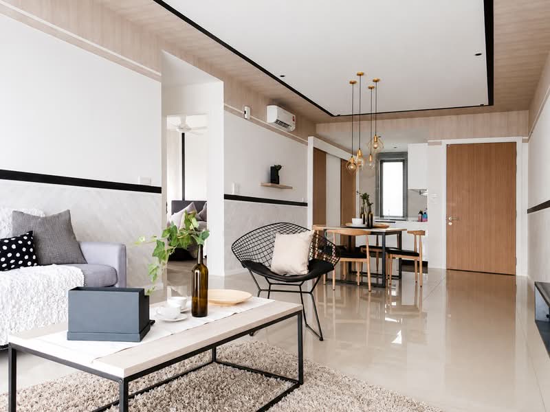 Kondominium untuk Disewa di Anjali North Kiara - TC Hoo - Living Room - PropertyGuru.com.my