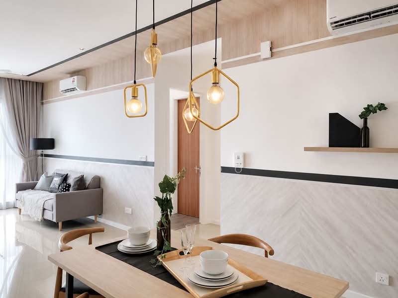 Kondominium untuk Disewa di Anjali North Kiara - TC Hoo - Living Room - PropertyGuru.com.my