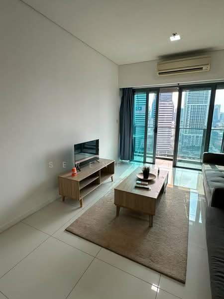 Service Residence for Rent at Mercu Summer Suites - Serene Lai - Living Room - PropertyGuru.com.my