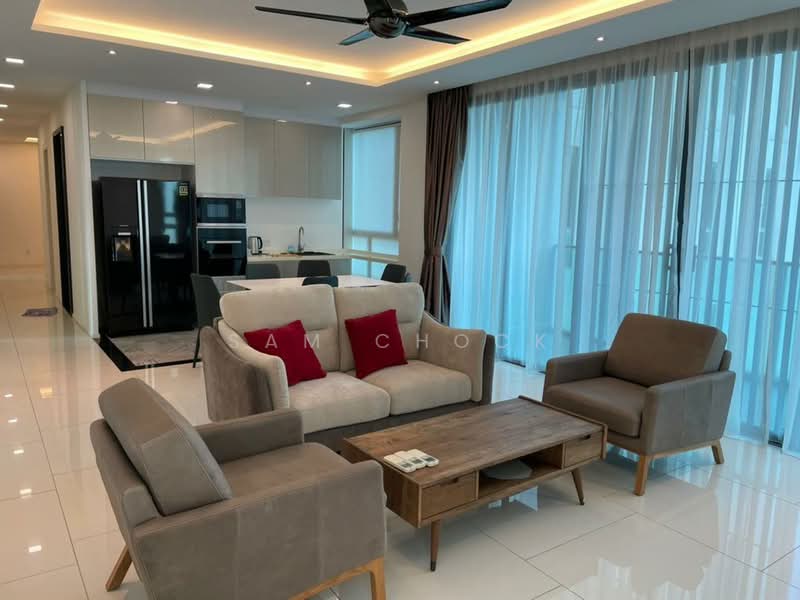 Condominium for Rent at The Treez Jalil Residen - Sam Chock - Living Room - PropertyGuru.com.my
