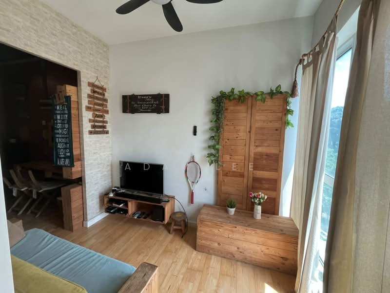 Servis Apartment untuk Dijual di Regalia Residence - Adam Lee - Living Room - PropertyGuru.com.my