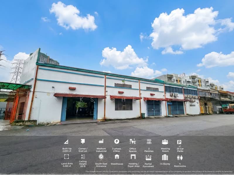 Terrace Factory for Sale in Bandar Sri Damansara (Selangor) - KS Chen - Exterior - PropertyGuru.com.my