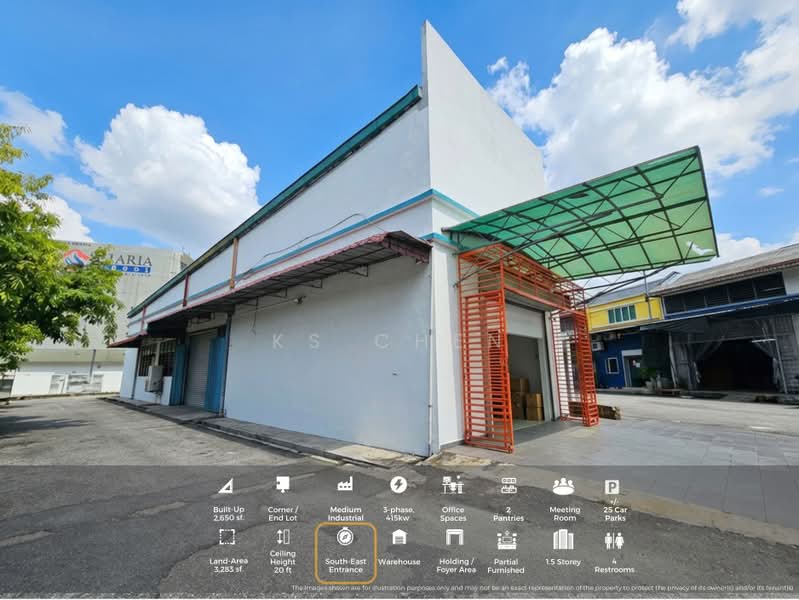 Terrace Factory for Sale in Bandar Sri Damansara (Selangor) - KS Chen - Exterior - PropertyGuru.com.my