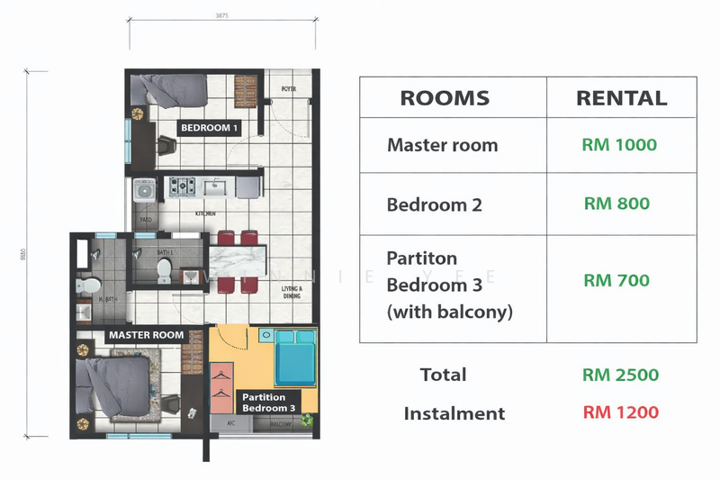 Service Residence for Sale at Arcadia - Winnie Yee - PropertyGuru.com.my