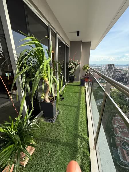 Service Residence for Rent at Sunway Geo Residence - Amy Sim - Balcony - PropertyGuru.com.my