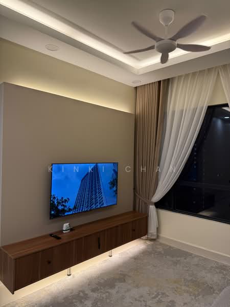 Service Residence for Rent at Quinn Residence - KINKI CHAN - Living Room - PropertyGuru.com.my