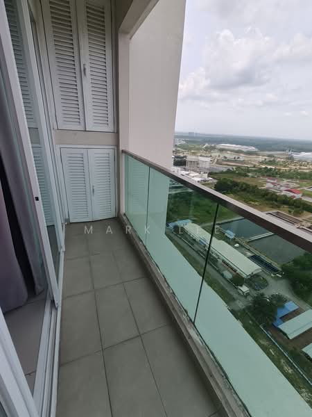 Kondominium untuk Disewa di Mutiara Ville - Mark Lee - Balcony - PropertyGuru.com.my