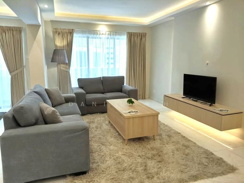 Condominium for Rent at UBN Tower - Daniel Teh - Living Room - PropertyGuru.com.my
