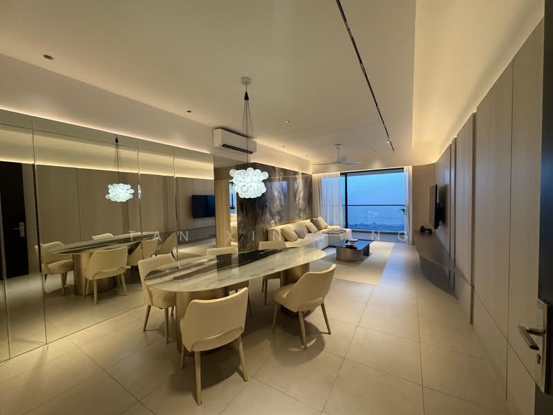 Kondominium untuk Dijual di Lumina Residence - Tan Xin Yang - Living Room - PropertyGuru.com.my
