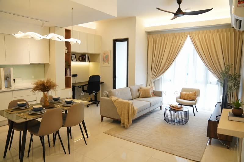 Servis Apartment untuk Disewa di The Sentral Suites - Sharon Wong - Living Room - PropertyGuru.com.my
