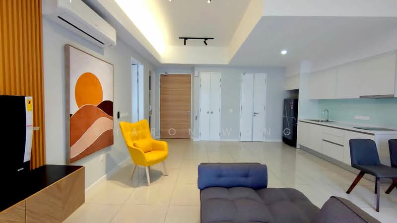 Servis Apartment untuk Disewa di The Sentral Suites - Sharon Wong - Living Room - PropertyGuru.com.my