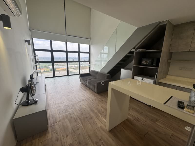 Service Residence for Rent at Sky Park - Jason Chiam - Living Room - PropertyGuru.com.my