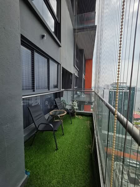 Service Residence for Sale at V@SUMMERPLACE - Shirley Pang - Balcony - PropertyGuru.com.my