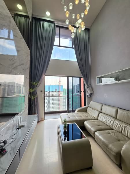 Service Residence for Sale at V@SUMMERPLACE - Shirley Pang - Living Room - PropertyGuru.com.my