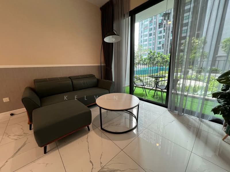 Servis Apartment untuk Disewa di Cubic Botanical - Kelvin Loo - Living Room - PropertyGuru.com.my