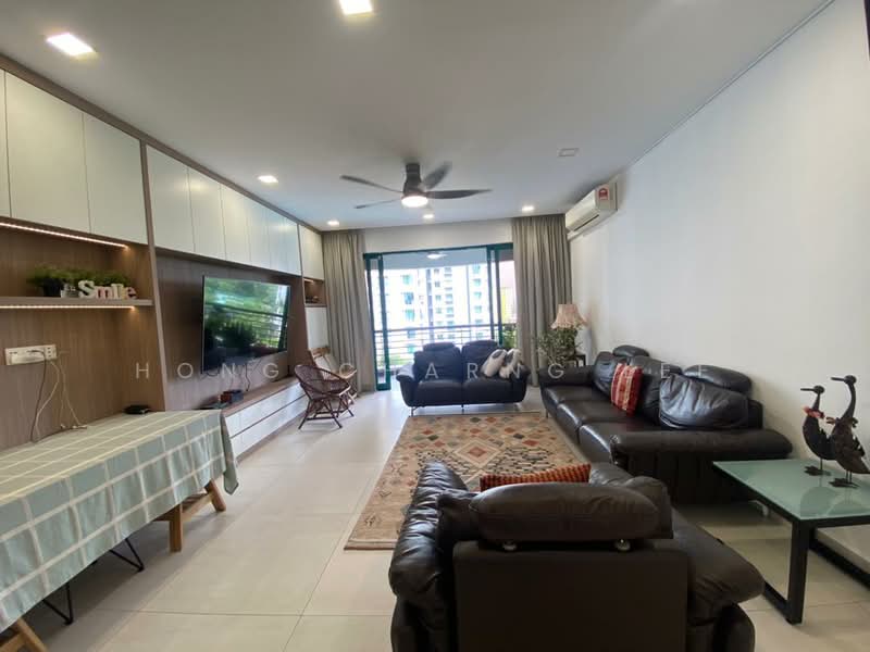 Kondominium untuk Disewa di The Straits View Condominium - Hong Charng Lee - Living Room - PropertyGuru.com.my
