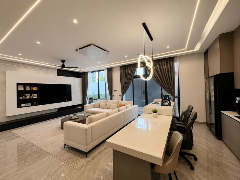 Semi-Detached House for Sale in Nusa Sentral (Iskandar Puteri (Nusajaya)) - Andrew Teo - Living Room - PropertyGuru.com.my
