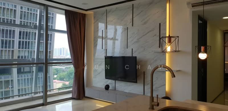 Kondominium untuk Disewa di The Fennel - Yi Jun Cham - Living Room - PropertyGuru.com.my