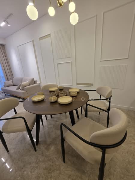 Kediaman Servis untuk Disewa di SO Sofitel Kuala Lumpur Residences - Vickie Foong - Dining Room - PropertyGuru.com.my