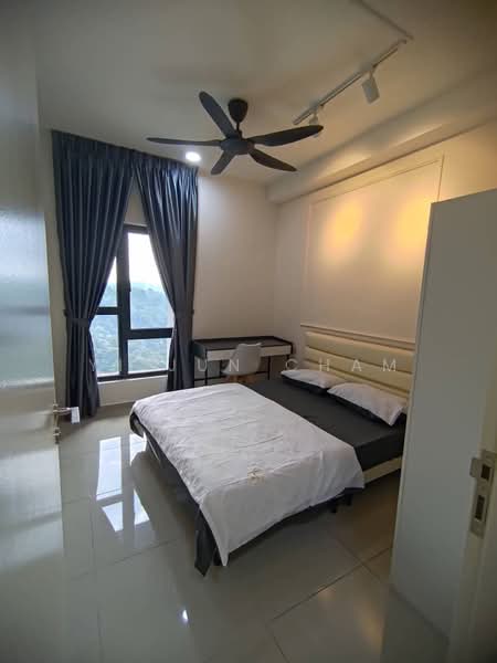 Service Residence for Rent at D'Cosmos Residences - Yi Jun Cham - Bedroom - PropertyGuru.com.my