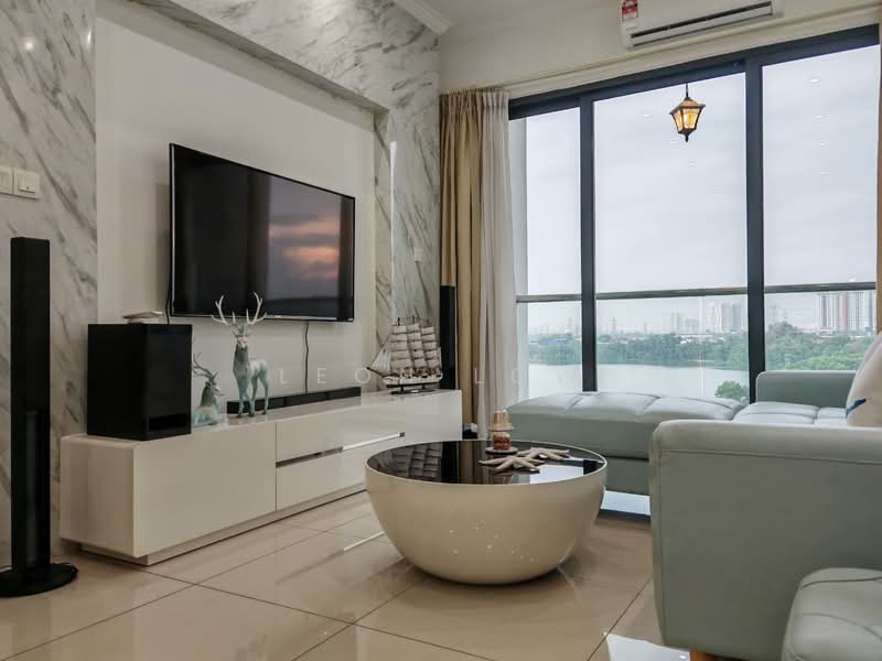 Kondominium untuk Disewa di Skyvilla @ D'Island - Leon Low - Living Room - PropertyGuru.com.my