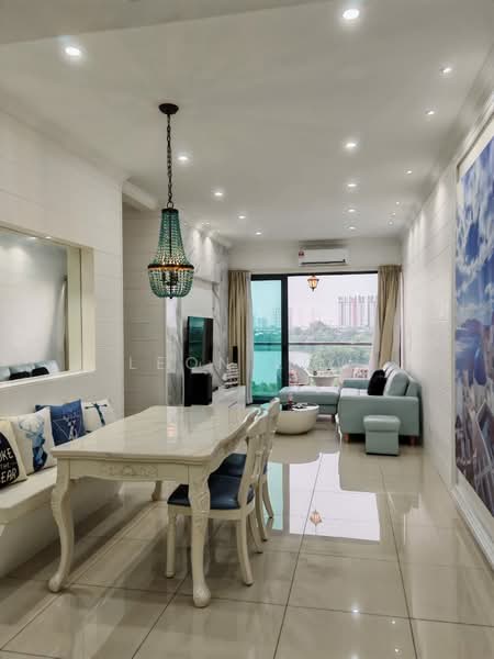 Kondominium untuk Disewa di Skyvilla @ D'Island - Leon Low - Living Room - PropertyGuru.com.my