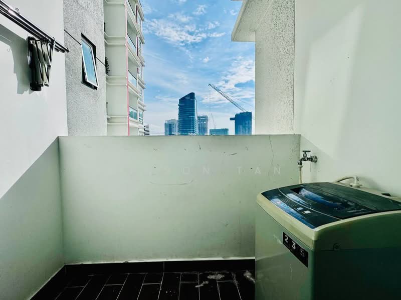 Service Residence for Sale at TriTower Residence @ Johor Bahru Sentral - Winson Tan - Balcony - PropertyGuru.com.my
