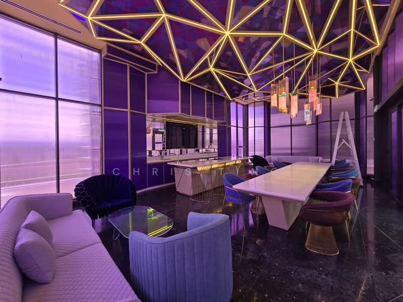 Service Residence for Sale at Residensi Estetik 8 (Est8) - Chris Ting - Living Room - PropertyGuru.com.my