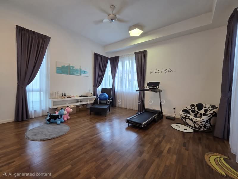 Rumah Berkembar untuk Dijual di Bandar Sungai Long (Selangor) - Julius Soo - Living Room - PropertyGuru.com.my