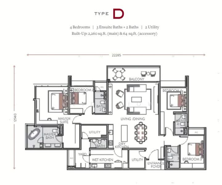 Service Residence for Sale at Jendela Residences - Cliff Siow - PropertyGuru.com.my