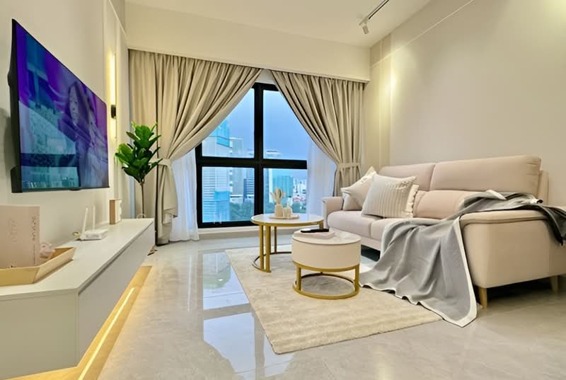 Condominium for Rent at Agile Mont Kiara - Chin Yee Xin - Living Room - PropertyGuru.com.my