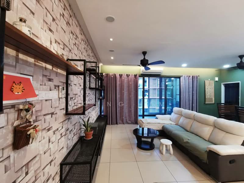 Service Residence for Rent at Verde - Soung Lim - Living Room - PropertyGuru.com.my