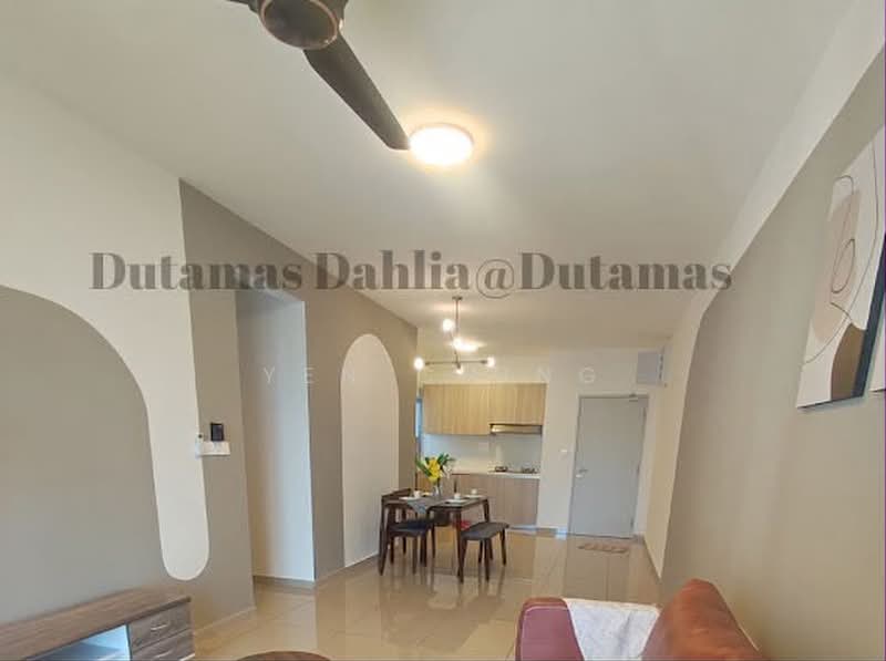 Condominium for Rent at Residensi Dutamas Dahlia - Yen Ching - Living Room - PropertyGuru.com.my