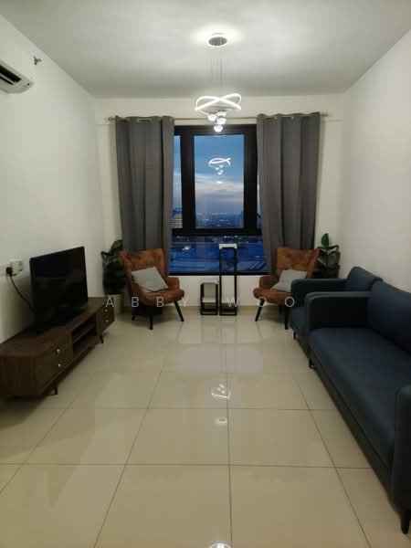 Service Residence for Rent at BeCentral @ i-City - Abby Woo - Living Room - PropertyGuru.com.my