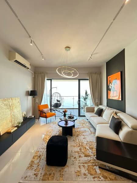 Condominium for Sale at Kings Bay @ Country Garden Danga Bay - Mason Chan - Living Room - PropertyGuru.com.my