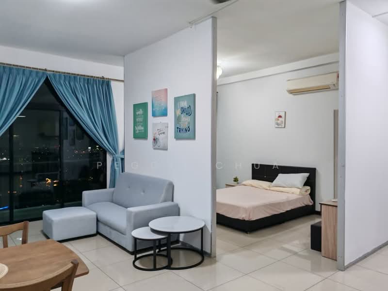 Service Residence for Rent at Molek Regency - Peggie Chua - Living Room - PropertyGuru.com.my