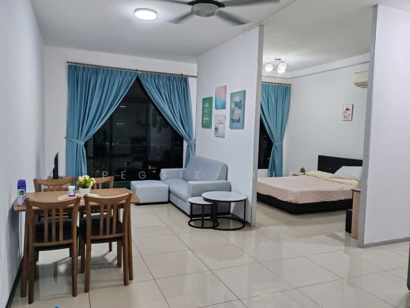 Service Residence for Rent at Molek Regency - Peggie Chua - Living Room - PropertyGuru.com.my