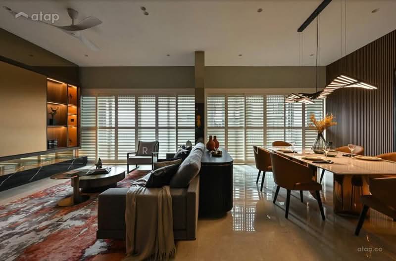 Condominium for Sale at Dua Residency - Dyron Yong - Living Room - PropertyGuru.com.my