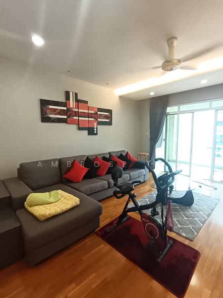 Condominium for Sale at Hijauan Kiara - Ambrose Too - Living Room - PropertyGuru.com.my