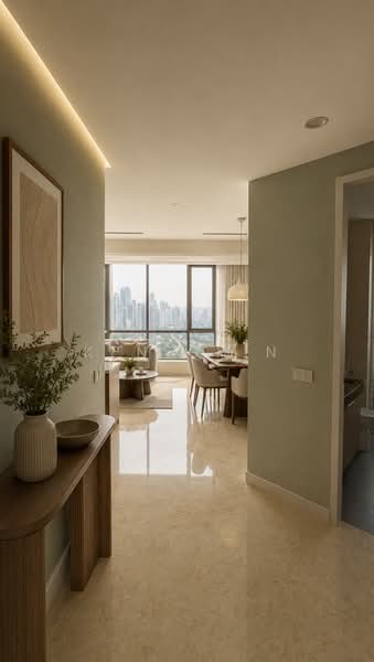 Condominium for Sale at Capella Embassy (D'Rapport Residences) - Ken Chin - Living Room - PropertyGuru.com.my