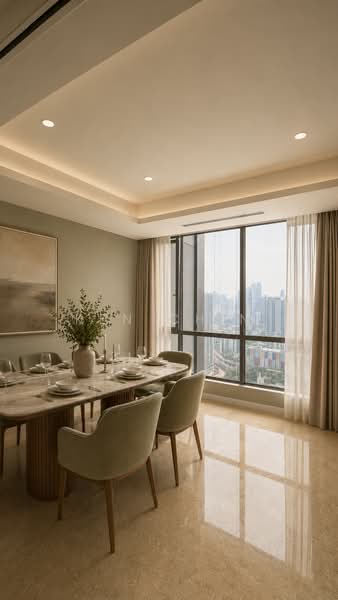 Condominium for Sale at Capella Embassy (D'Rapport Residences) - Ken Chin - Dining Room - PropertyGuru.com.my