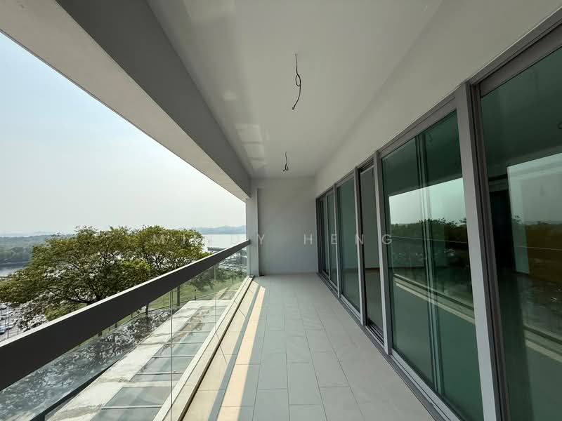 Service Residence for Sale at Southern Marina Residences - Mindy Heng - Balcony - PropertyGuru.com.my