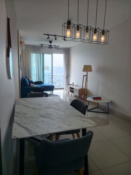 Service Residence for Rent at Sentul Point - Kin CK - Living Room - PropertyGuru.com.my