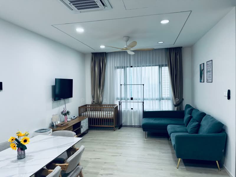 Service Residence for Rent at Suasana Iskandar Malaysia - Stephanie Yap - Living Room - PropertyGuru.com.my