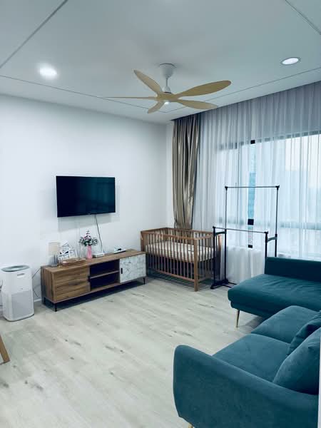 Service Residence for Rent at Suasana Iskandar Malaysia - Stephanie Yap - Living Room - PropertyGuru.com.my