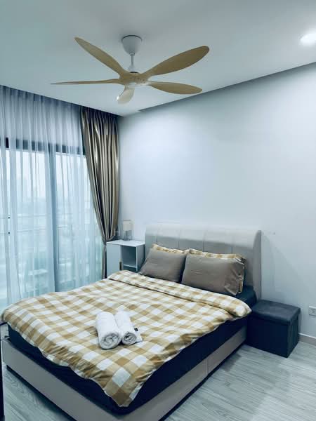 Service Residence for Rent at Suasana Iskandar Malaysia - Stephanie Yap - Bedroom - PropertyGuru.com.my