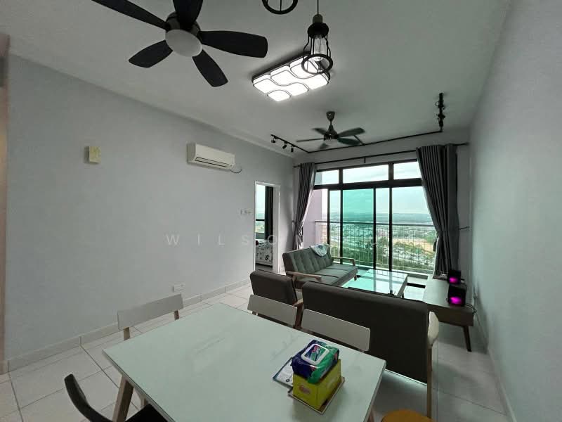 Service Residence for Sale at Sky Peak Residences - Wilson Ku - Living Room - PropertyGuru.com.my