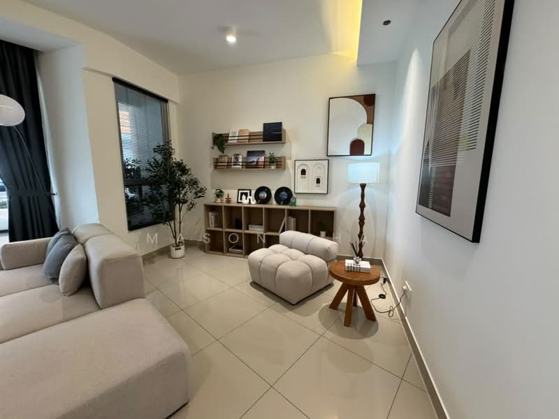 Service Residence for Sale at Vista Tiara (MBW Bay) - Mason Chan - Living Room - PropertyGuru.com.my