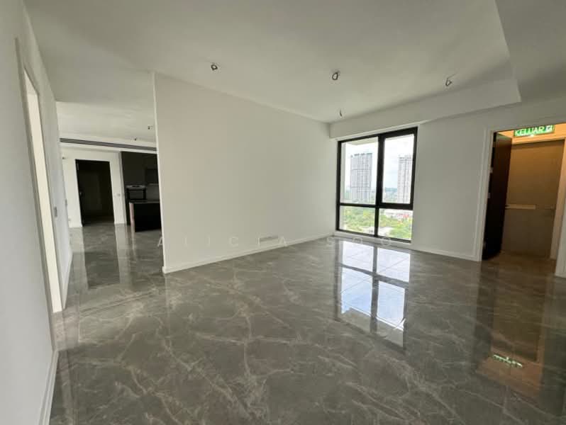 Servis Apartment untuk Dijual di Park Regent @Desa Park City - Alicia Soo - Living Room - PropertyGuru.com.my